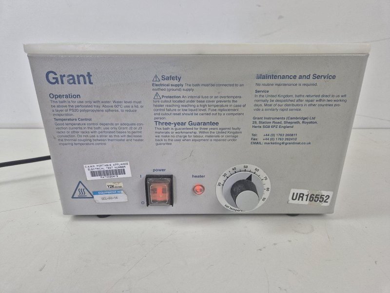 Grant JB1 Heated Water Bath