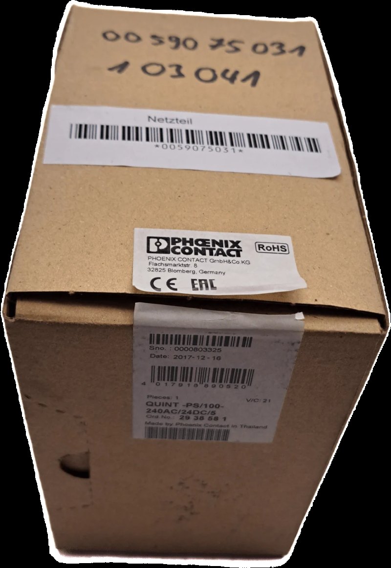 Phönix-Contact 2938581 Stromversorgung - QUINT-PS-100-240AC/24DC/ 5