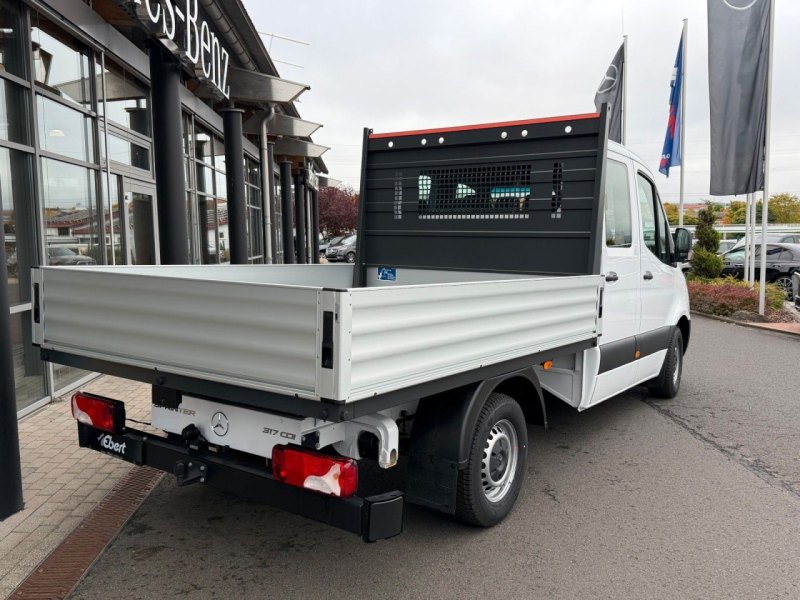 Mercedes Benz Sprinter 317 CDI 3665 9G DoKa AHK Air Conditioning Camera