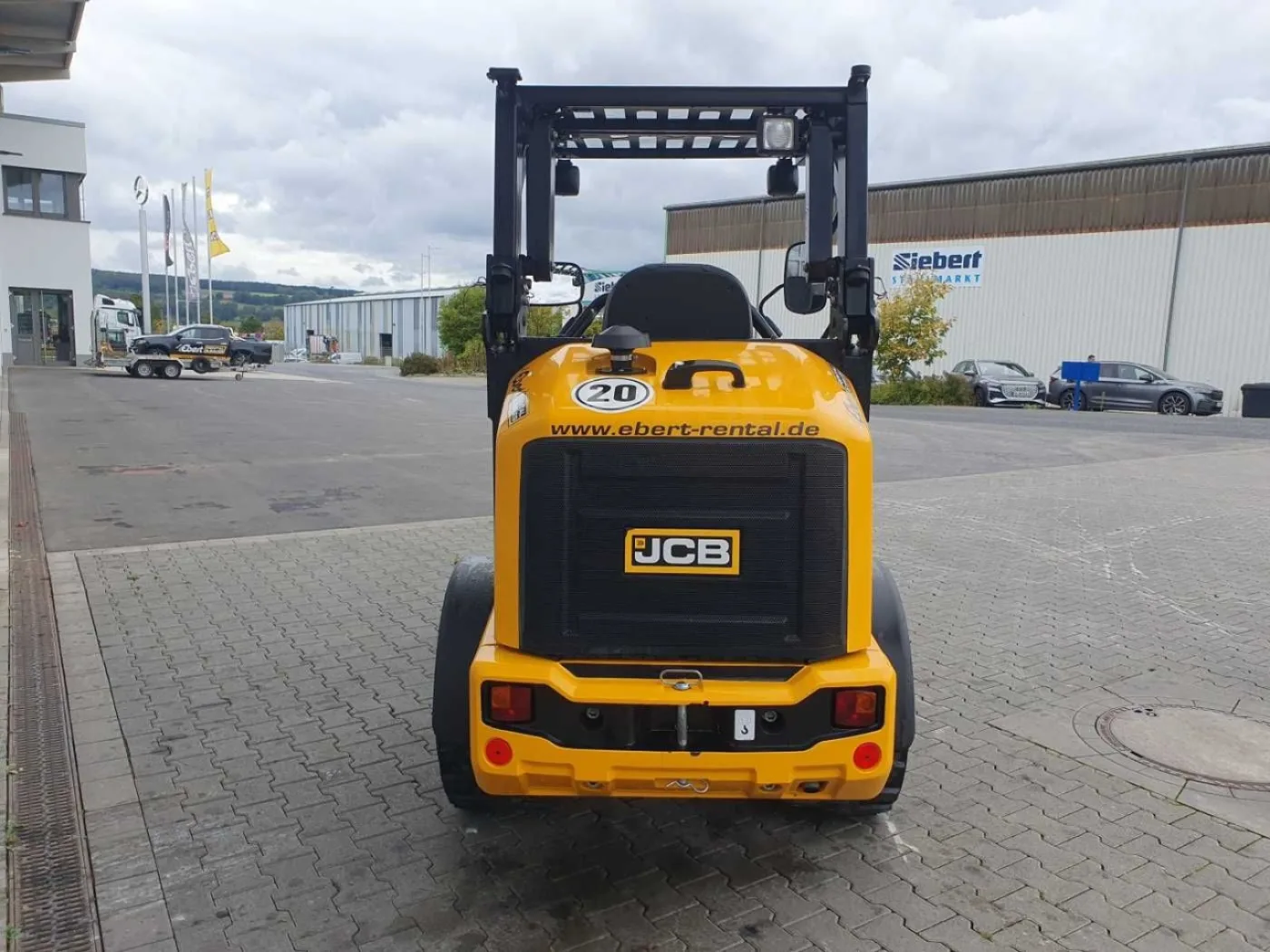Jcb 403 Klappdach / Schaufel - Gabel / nur 152h! - 6