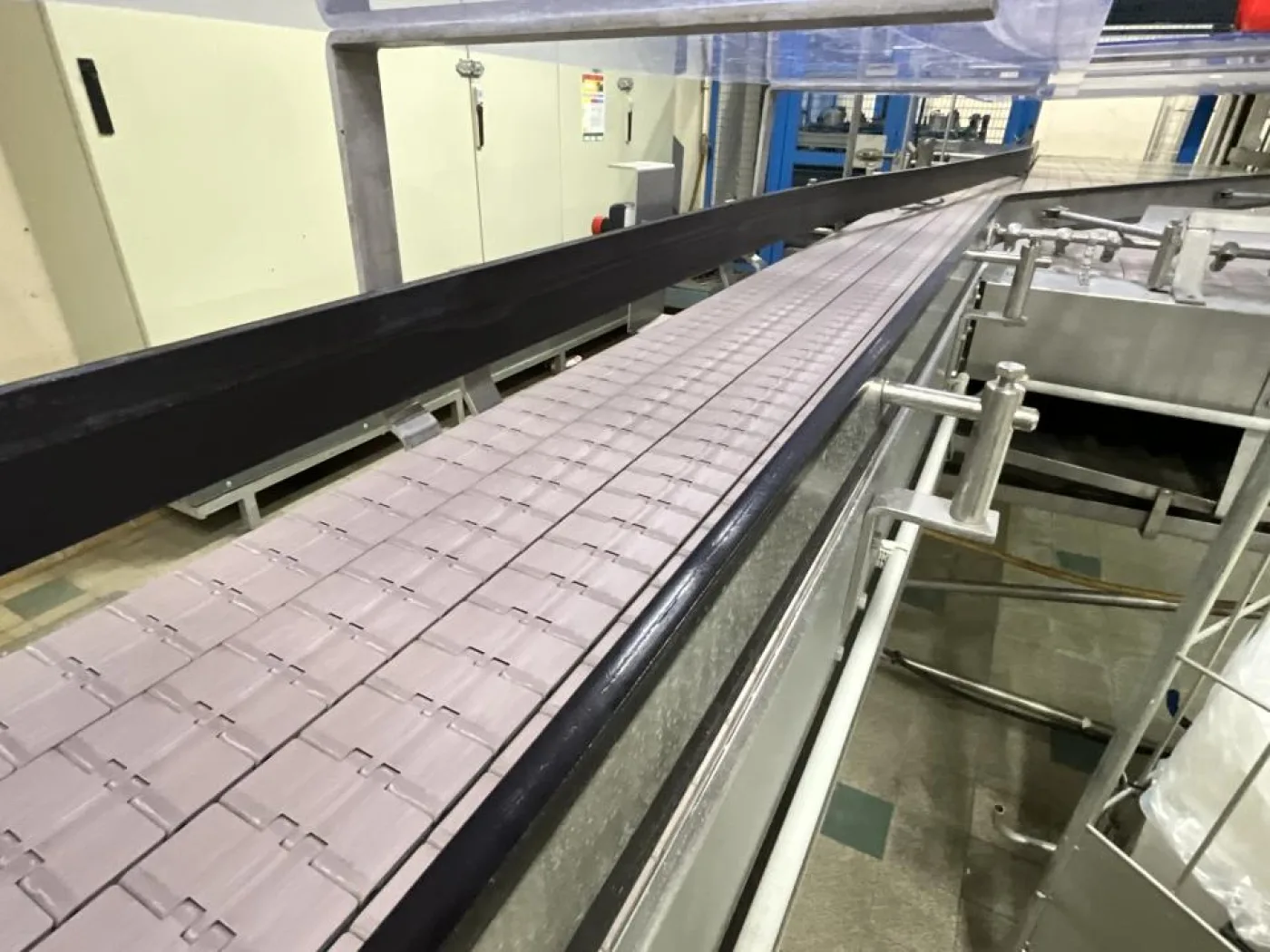 Unknown 80mm Förderband Belt for Flasche Abfüllung Machine In Anleger - Line 3 - 5