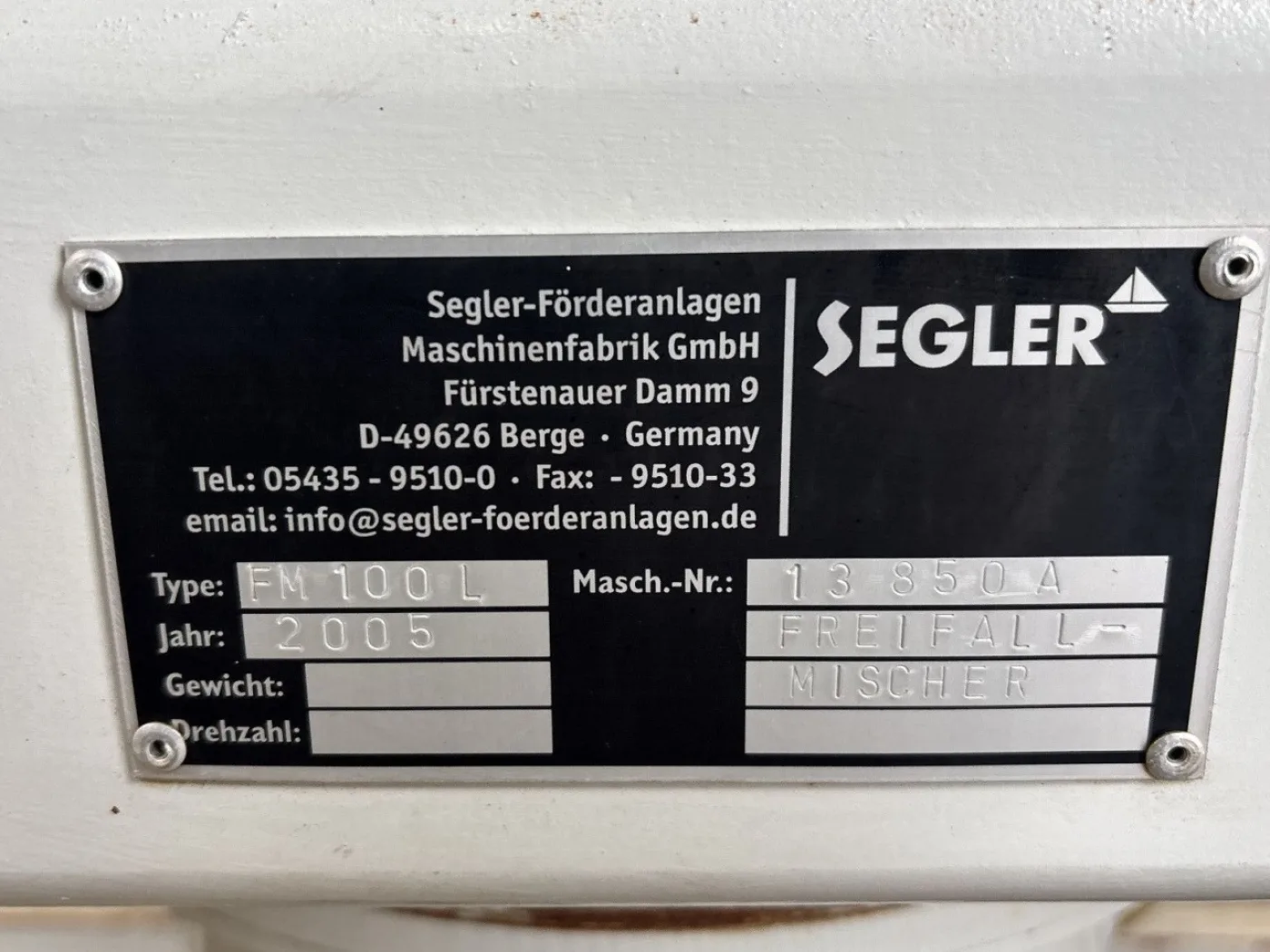 Segler Freifallmischer - Tumbler mixer - 4