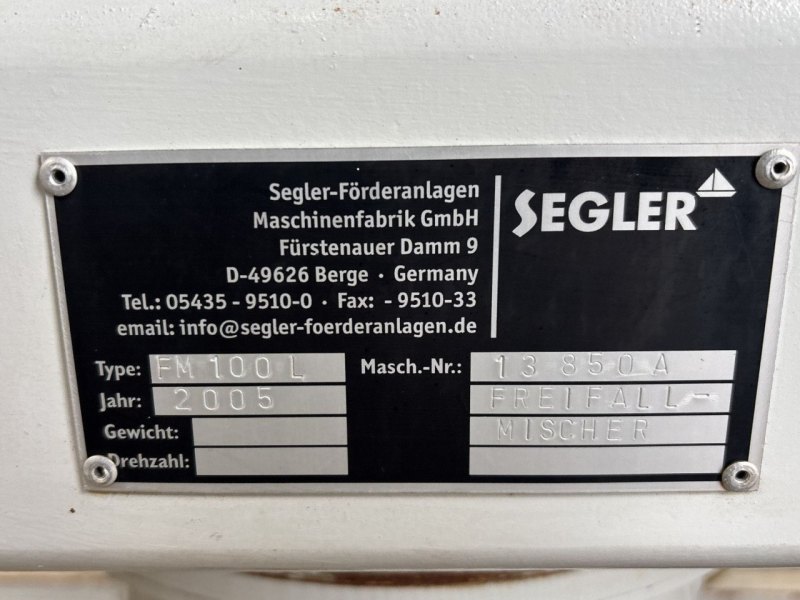 Segler Freifallmischer - Tumbler mixer