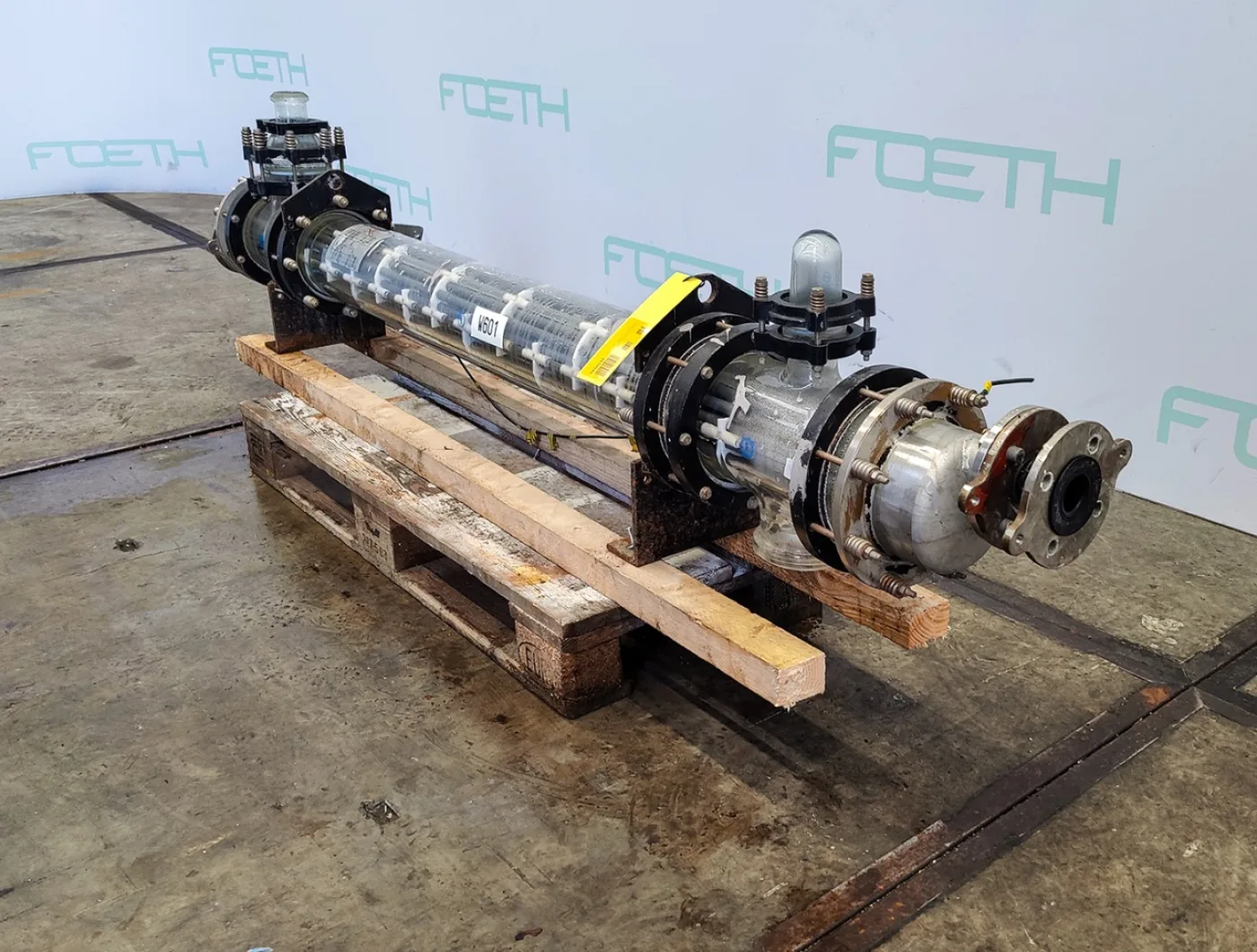 QVF Glasstechnik ROB32/150/SH/3/SIC - 3,2 m² - Shell and tube heat exchanger - 8