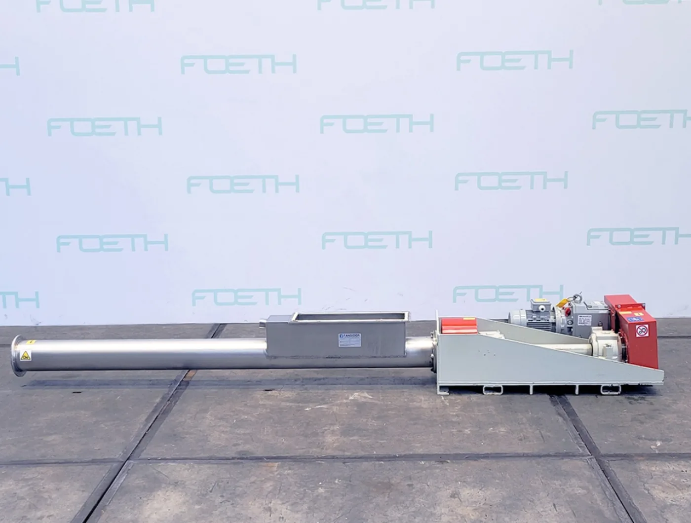 Fansider CT168 - Horizontal screw conveyor - 4