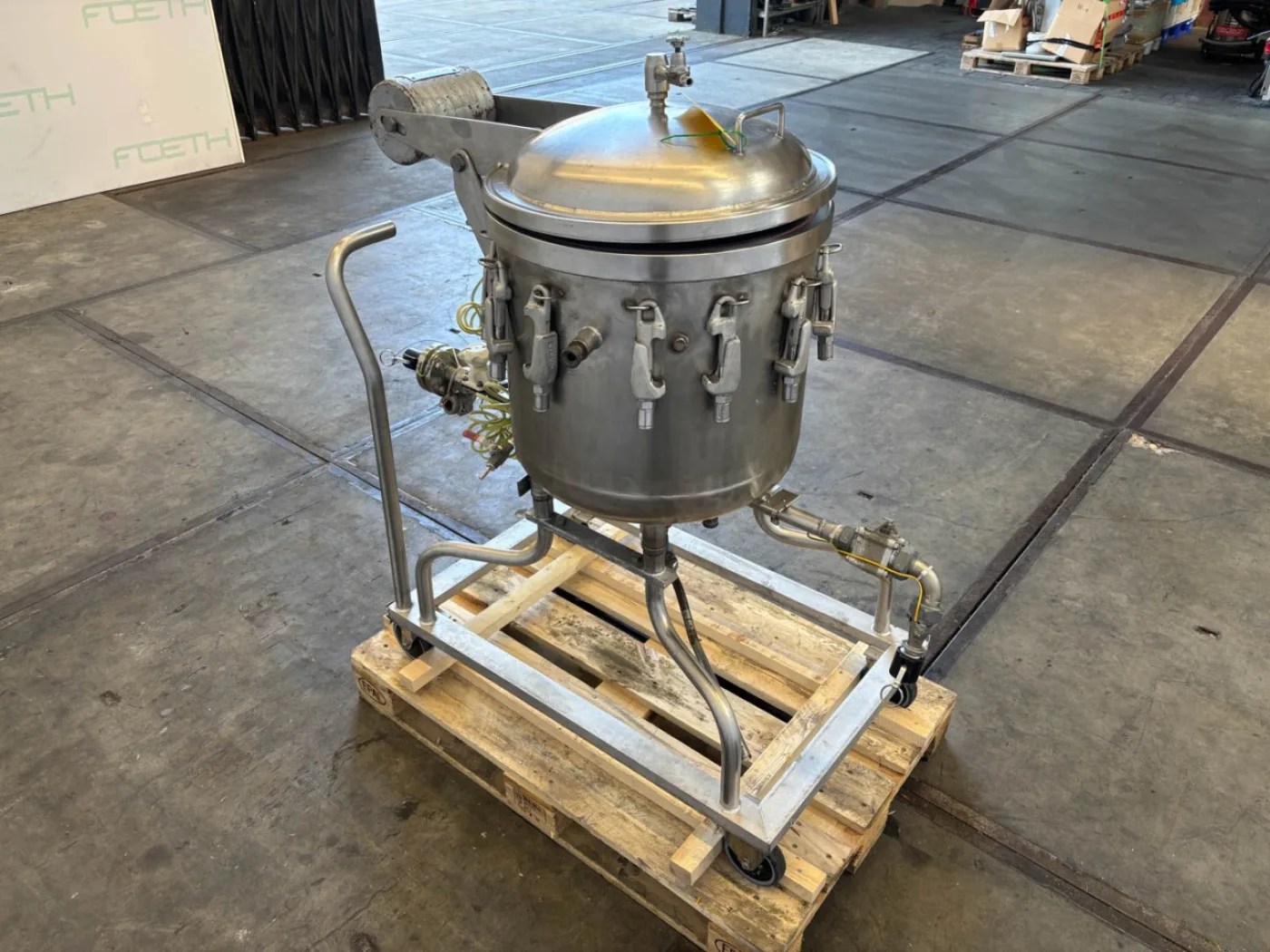 Gauthier 7 plate 1,05m² - Horizontal plate filter - 3