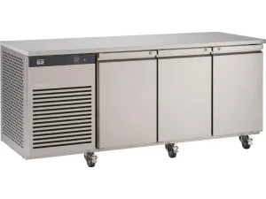 Foster EcoPro G3 3 Door Counter Fridge 435Ltr EP1/3H - islandcatering