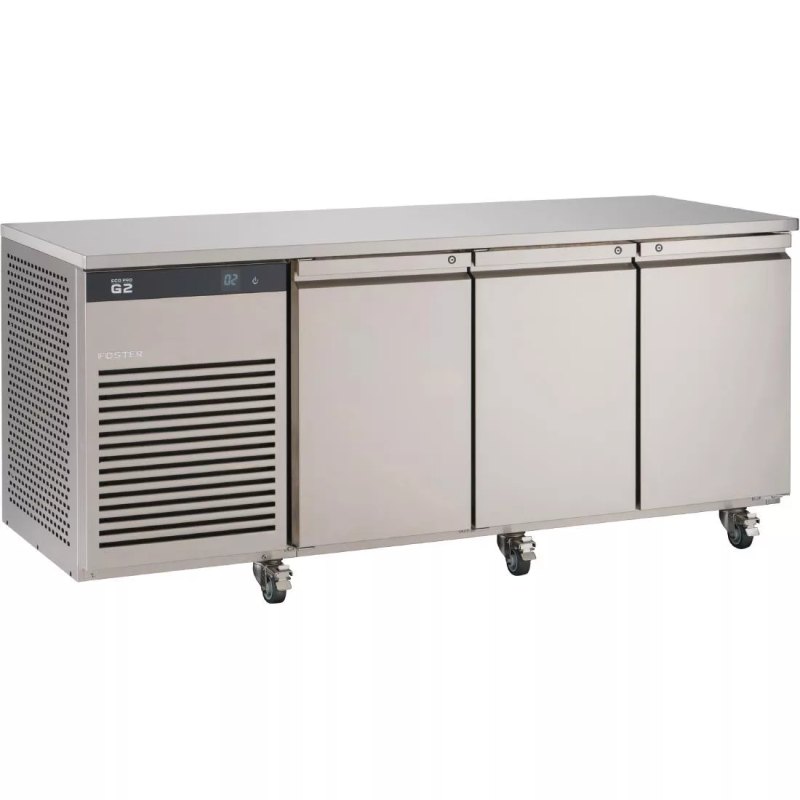 Foster EcoPro G3 3 Door Counter Fridge 435Ltr EP1/3H - islandcatering