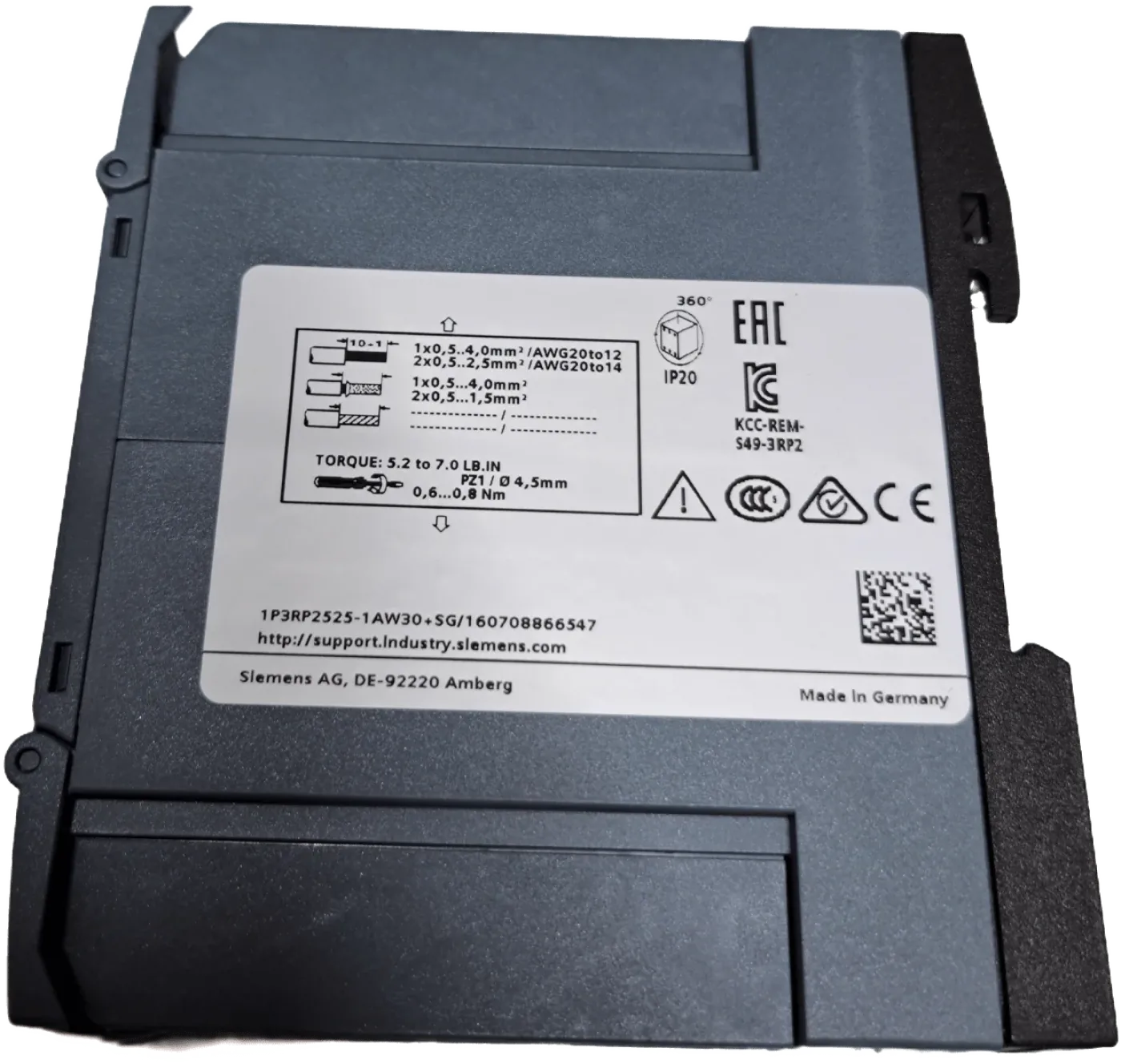 Siemens Zeitrelais 3RP2525-1AW30 - 3