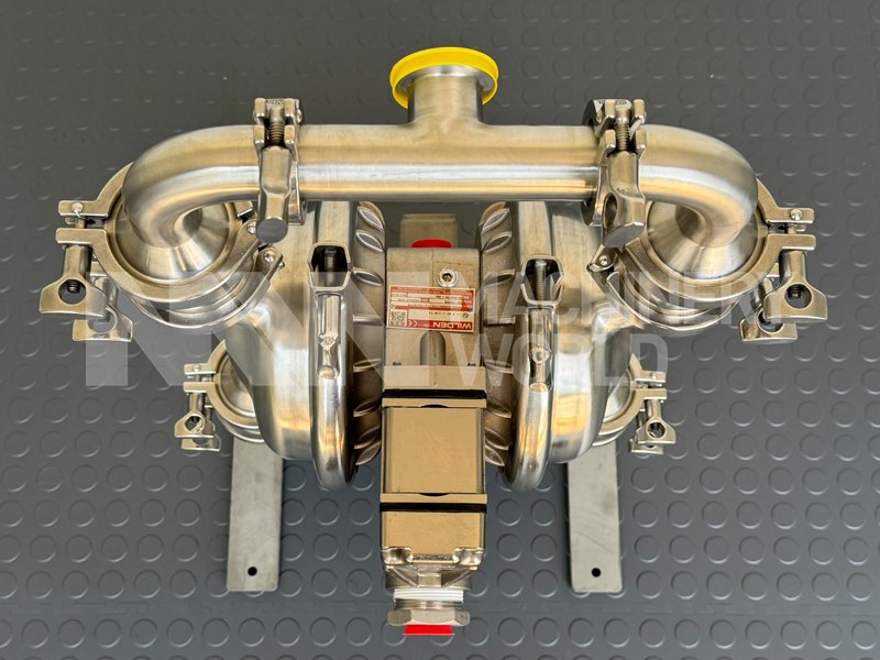 Wilden Stainless Steel Hygienic Double Diaphragm Pump (Year 2019 – NEVER USED)