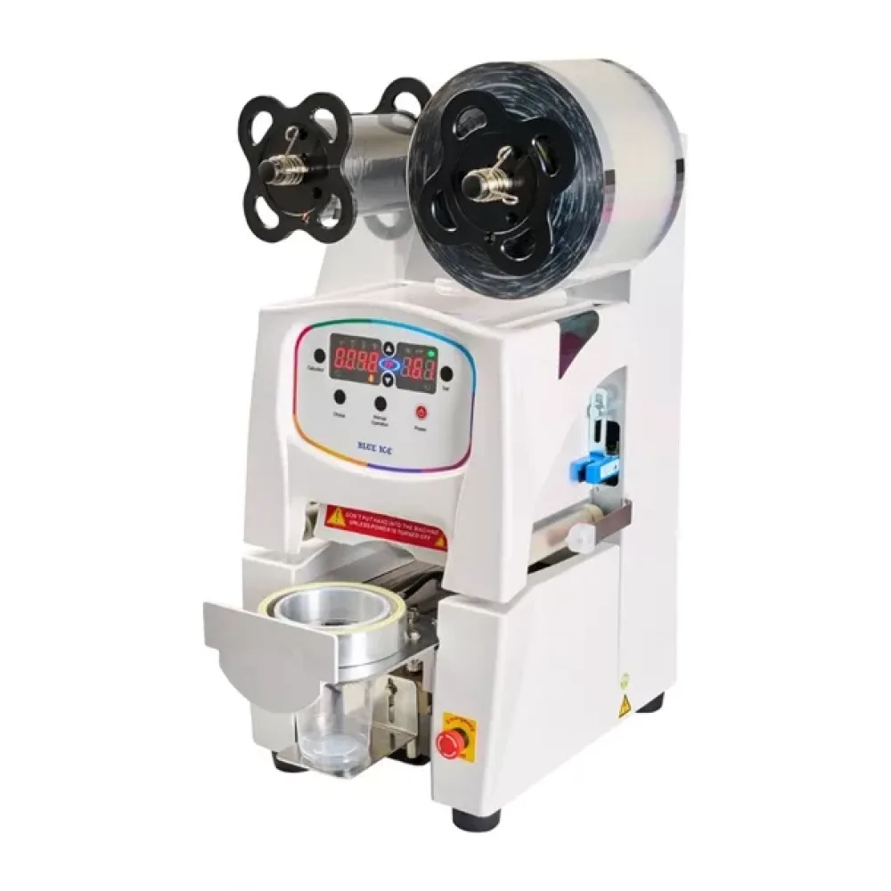 Blue Ice Cup Sealing Machine TS01 - islandcatering