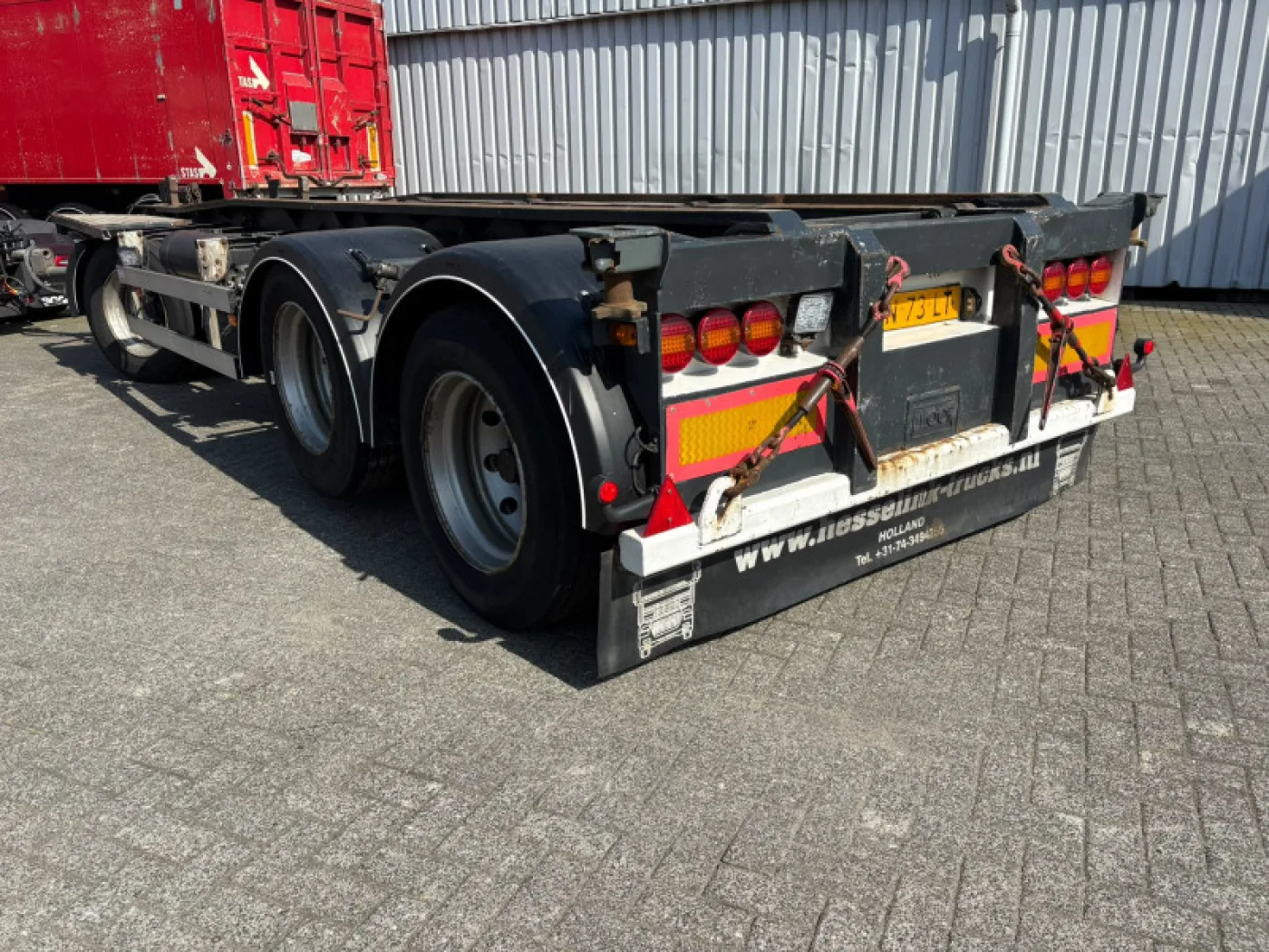 Floor NCH/Haak Container Trailer NEW APK/TÜV 6-2027! - 1