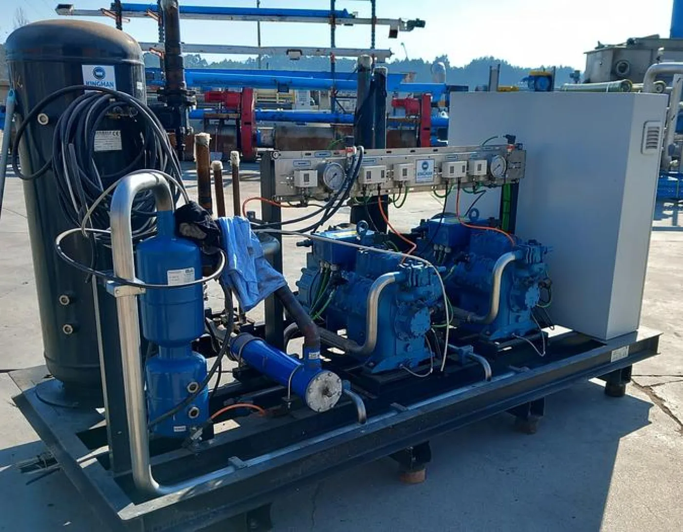 Chiller de frio PECOMARK + chiller SKK de 10KA e vários evaporadores PECOMARK / CENTAURO - 2