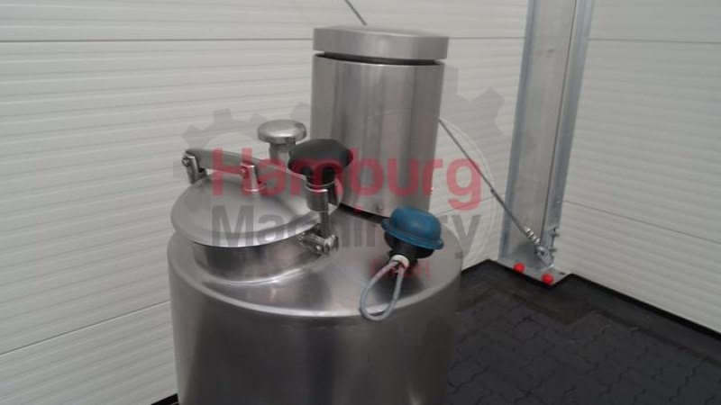 Small single jacketed tank with propellor agitator, 120 liter