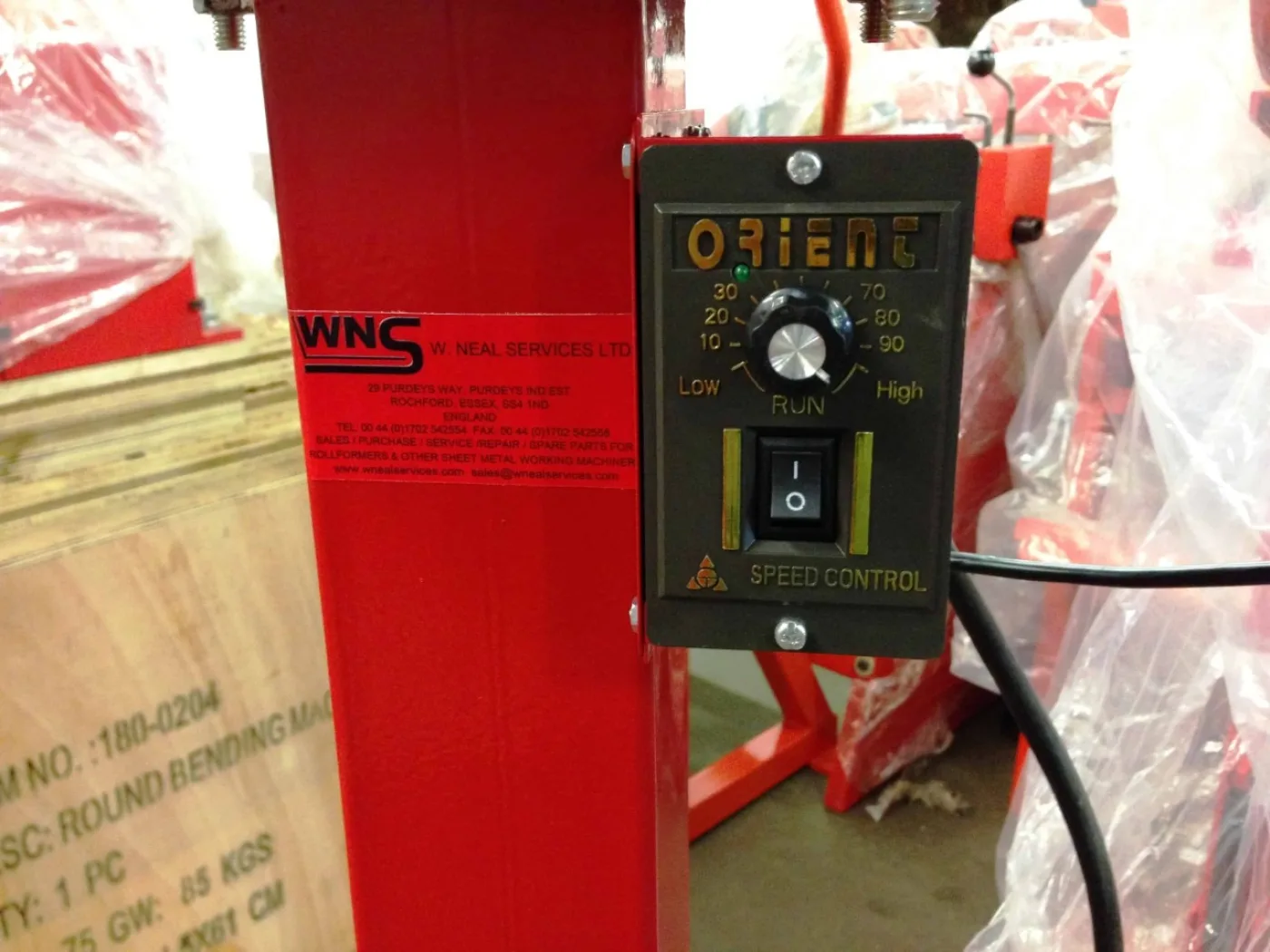 WNS Power Bead Roller 395mm - WNS - W. Neal Services Ltd - 8