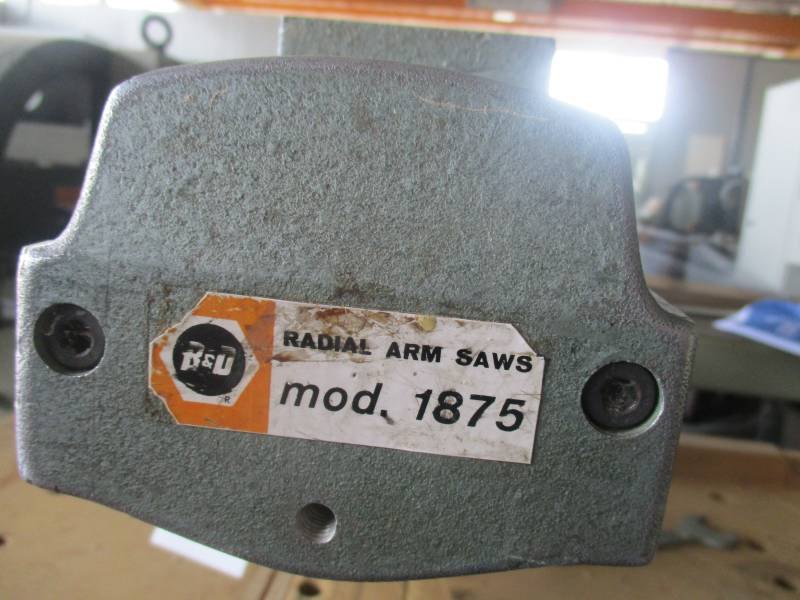 RADIALE DEWALT RADIAL ARMS SAWS MOD. 1875