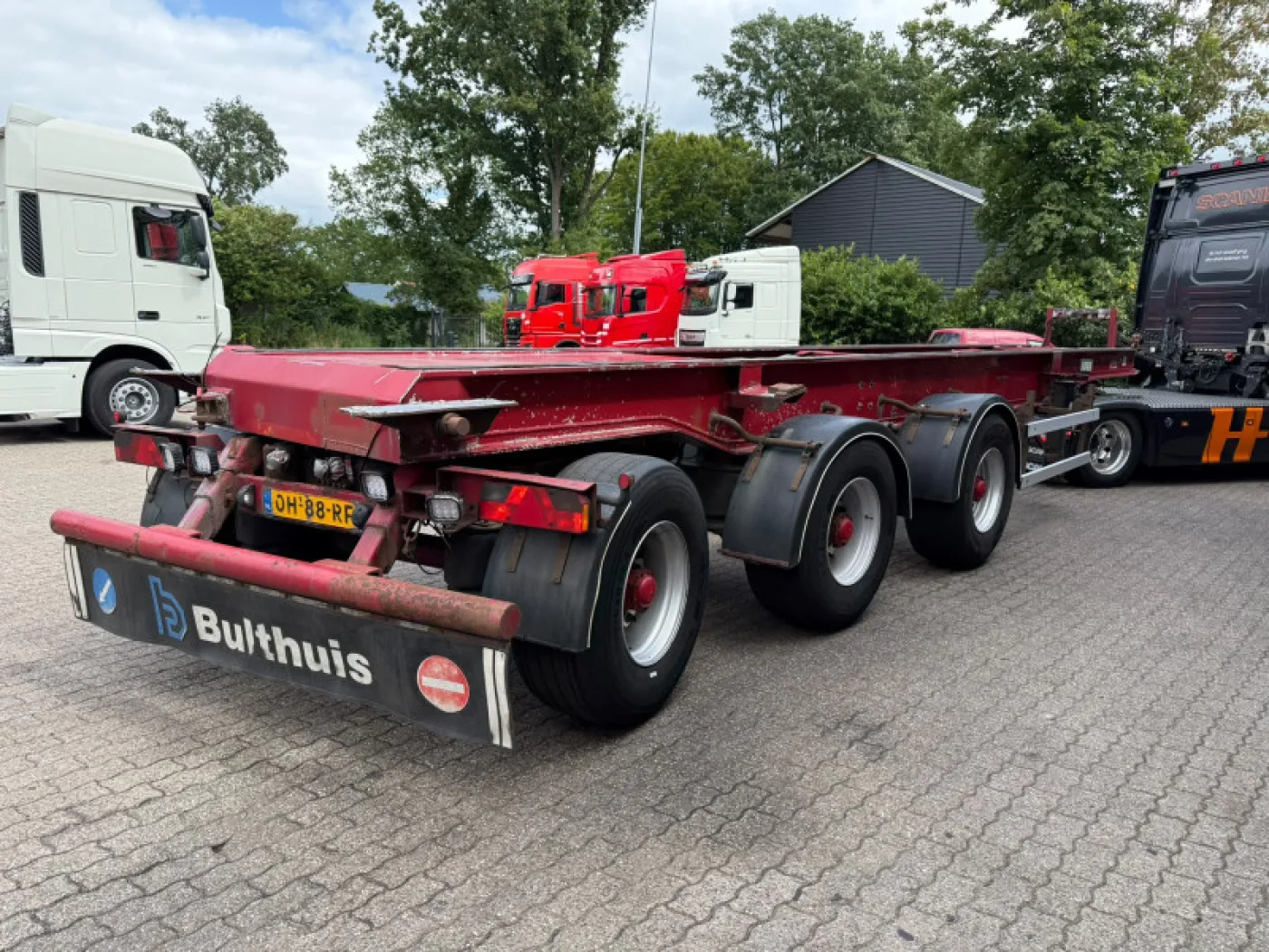 Bulthuis TATA 23 Dump Truck Chassis AS-1 Lift Axle AS-3 Steering Axle Self-Lubricating System €3,900 - 2