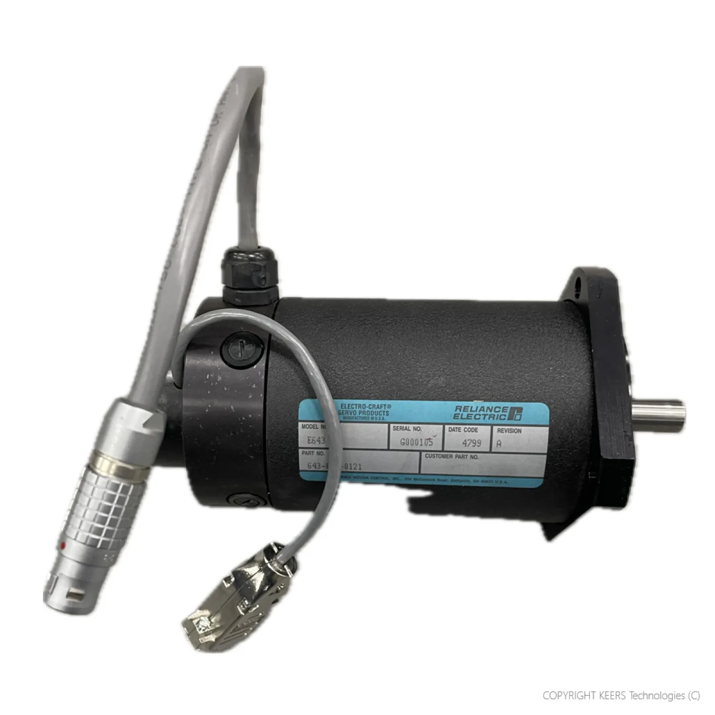 KT-E643-040 ELECTROCRAFT E643 DC SERVO MOTOR - 1