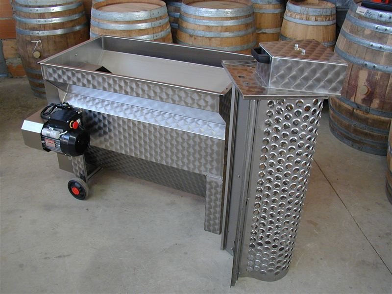 STAINLESS STEEL CRUSHER-DESTEMMER MODEL “ARNO 35” NEW MACHINE
