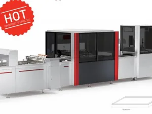 Maquina tapa dura con acabado redondeado JDS QFM 460YR