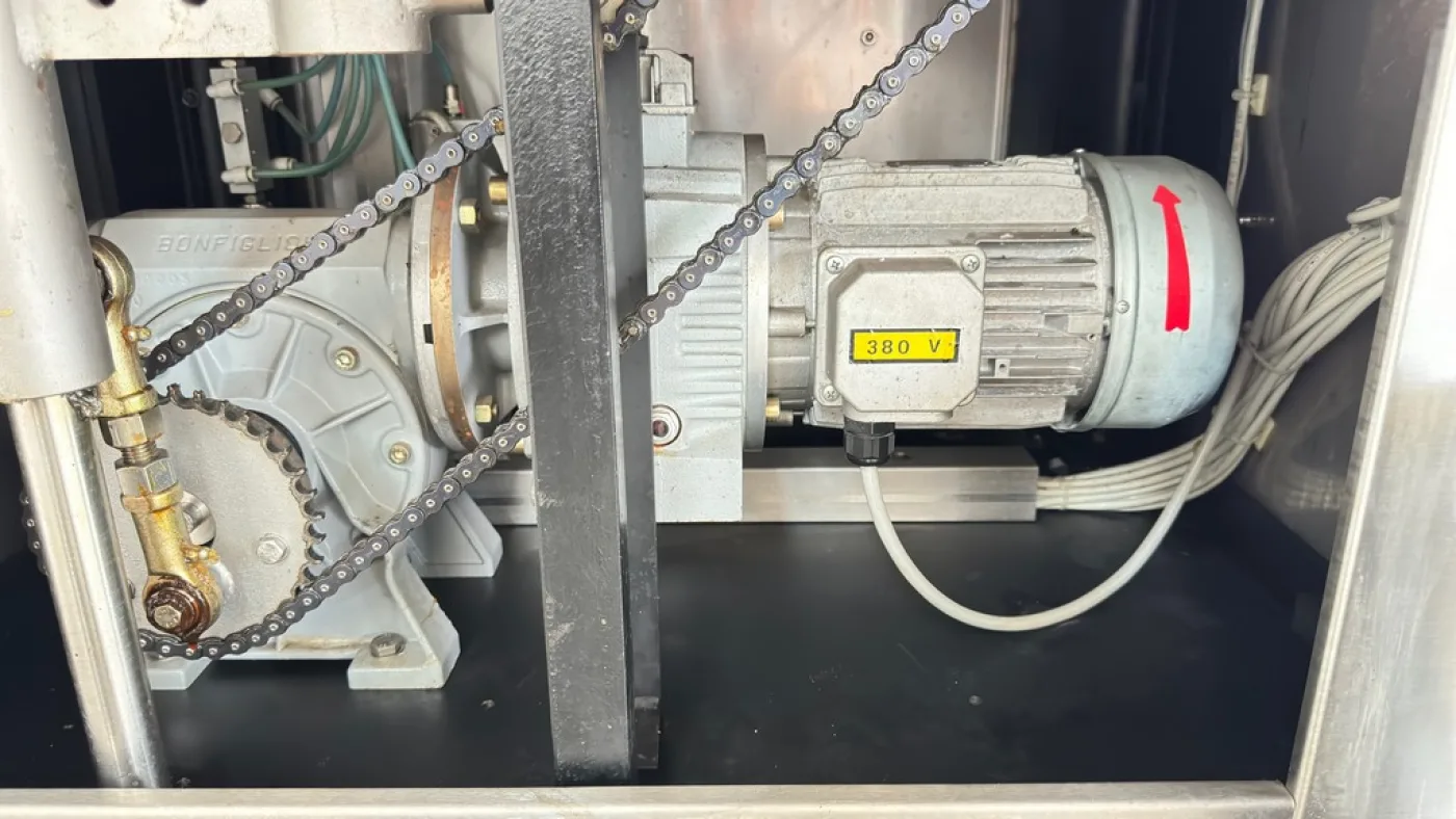 ROTARY RINSER MACHINE 20 NOZZLES, FIRM BOSIO, YEAR 2002, SECOND-HAND MACHINE - 8