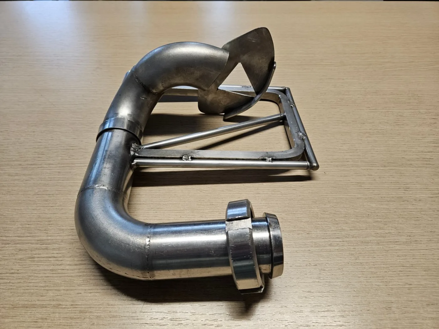 REVOLVING-ROTATING SPRAYER MADE IN STAINLESS STEEL, DN 40 FITTING, NEW EQUIPMENT - 6
