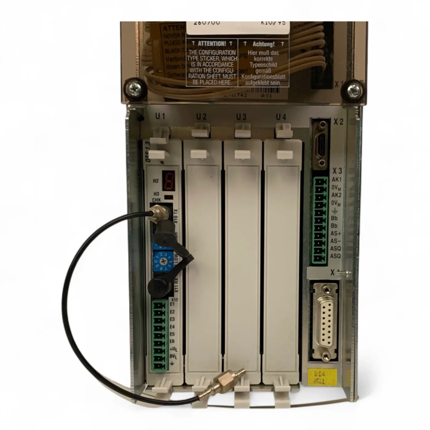 INDRAMAT AC Servo Controller DDS 2.1-W025-DS01-01 Servoverstärker - 5