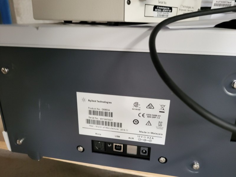2517 – New arrival Agilent Cary 60 UV-VIS spectrophotometer