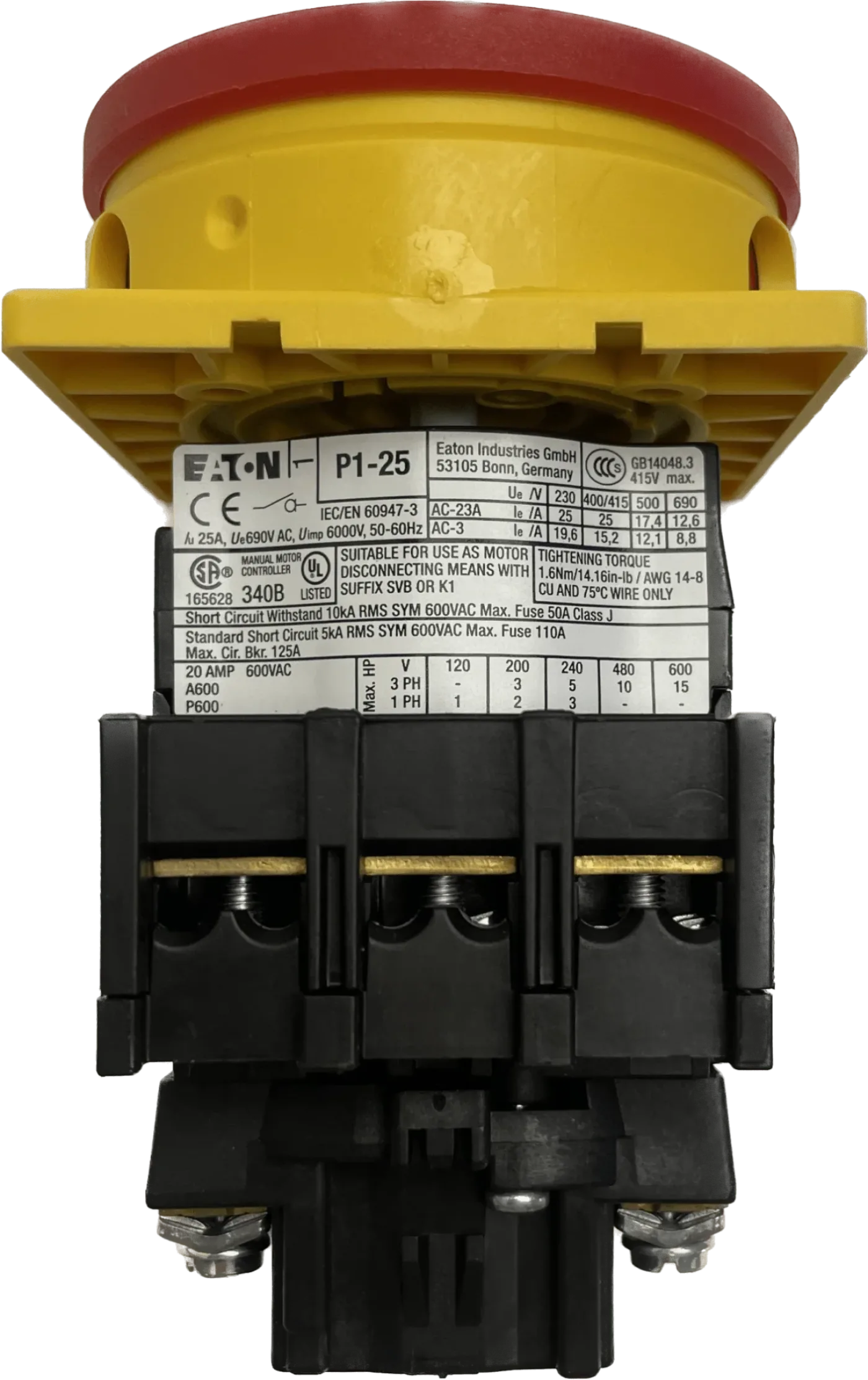 EATON Hauptschalter P1-25/EA/SVB - 2
