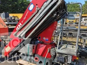 HMF 2420-K3 laadkraan loader crane Radio Remote con...