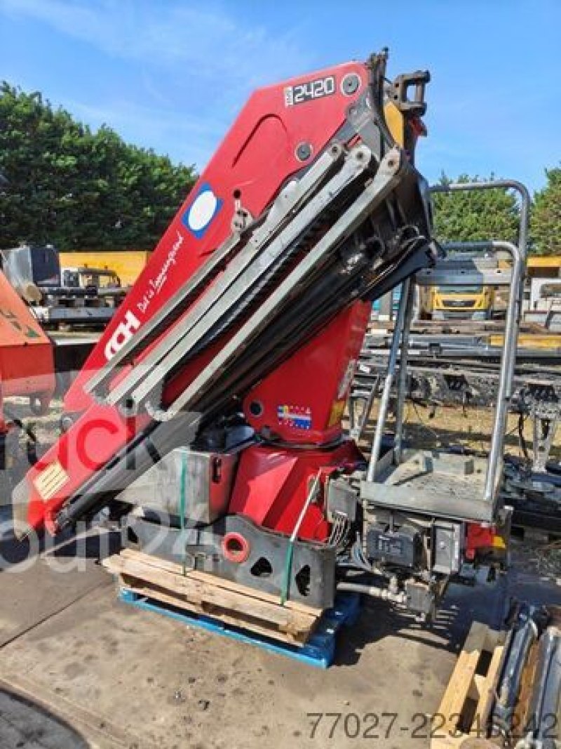 HMF 2420-K3 laadkraan loader crane Radio Remote con...