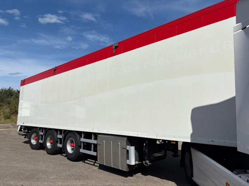 Knapen Trailers K200 84m3 VSE Forced steering axle Cargo floor