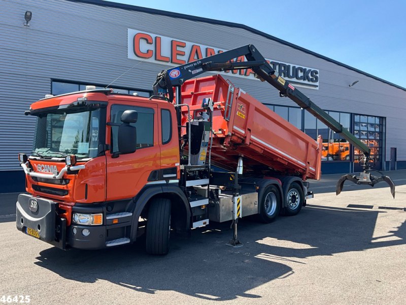 Scania P 320 HMF 14 Tonmeter Z-kraan Just 227.472 km!