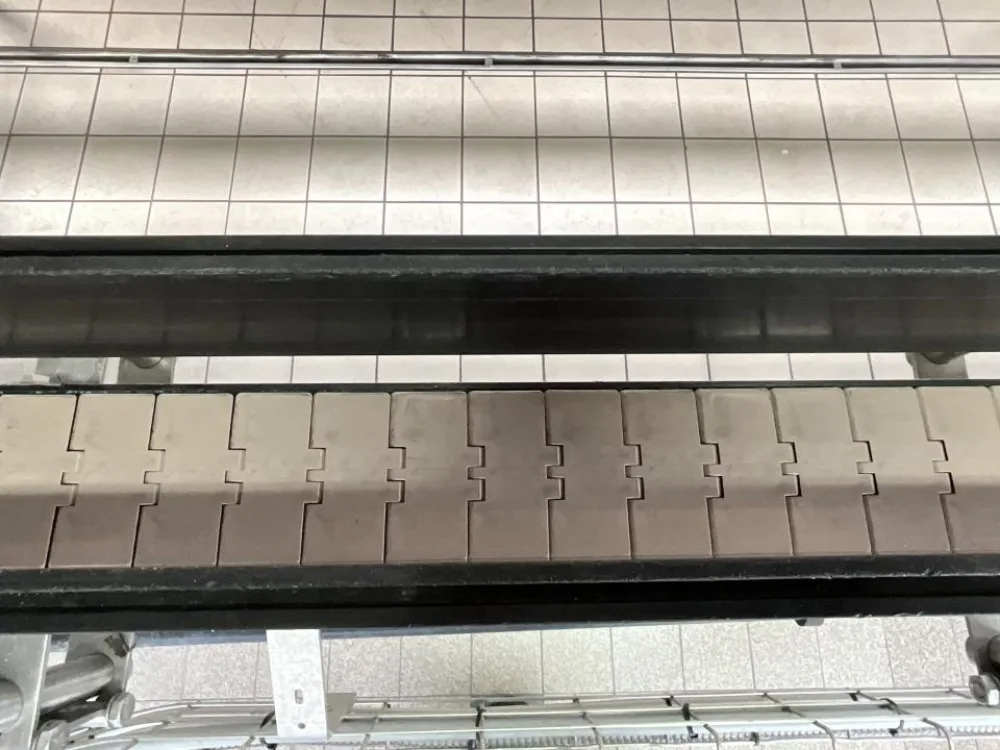 2016 Sipac Sipac 010 011 81mm Conveyor Belt for Bottles with HMI and Power and Controls Enclosure - Line 1