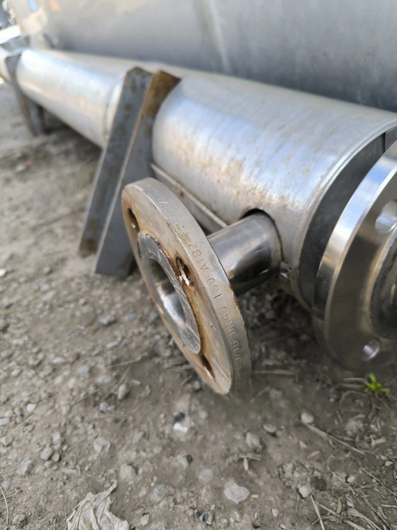 SEDITESA 0.5 M² STAINLESS STEEL TUBULAR HEAT EXCHANGER WITH INSULATION