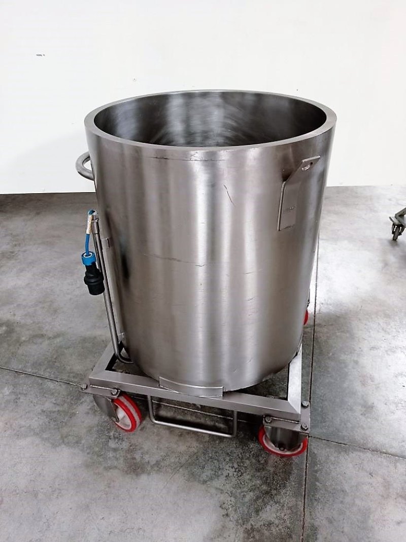 SERBATOIO RISCALDATO CARRELLATO – STEKKO – MOD. G130