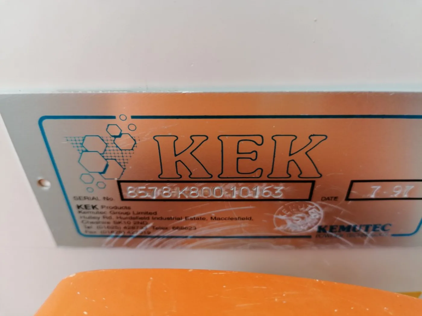 Kek - Rotating sieve - 5