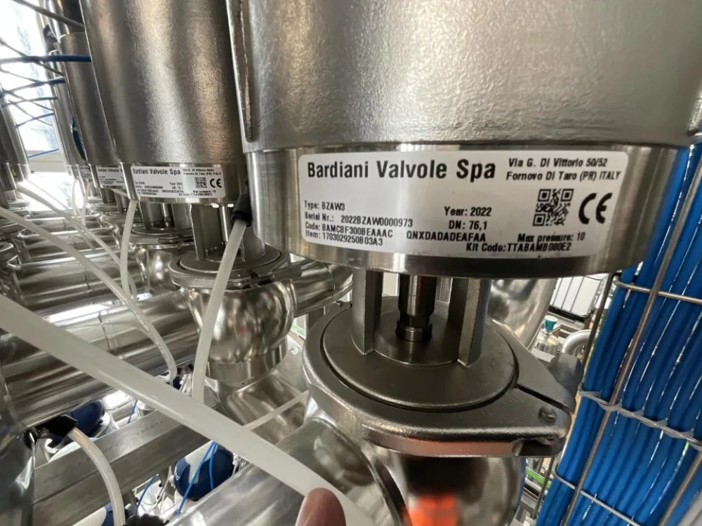 2022 A Due S.p.A. A Due S.p.A. SCA120PC Stainless Steel DN2.5 Multi Port Valve Manifold and Plant
