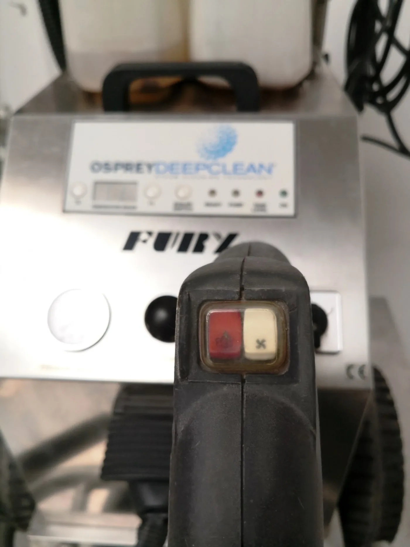 MACCHINA PER LA PULIZIA A VAPORE – OSPREY DEEPCLEAN – MOD. FURY - 7
