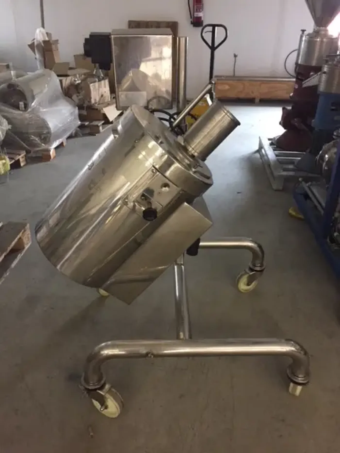 USED GLATT LABORTECNIC TR-120 SIEVER MACHINE - 4