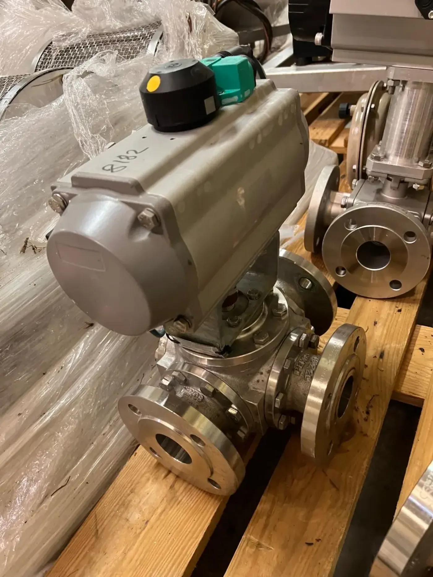 USED PEKOS ATEX SOLENOID VALVE STAINLESS STEEL 316 - 5
