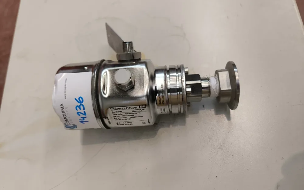 DIFFERENTIAL PRESSURE TRANSMITTER ENDRESS HAUSER CERABAR M STAINLESS STEEL 316L UNUSED
