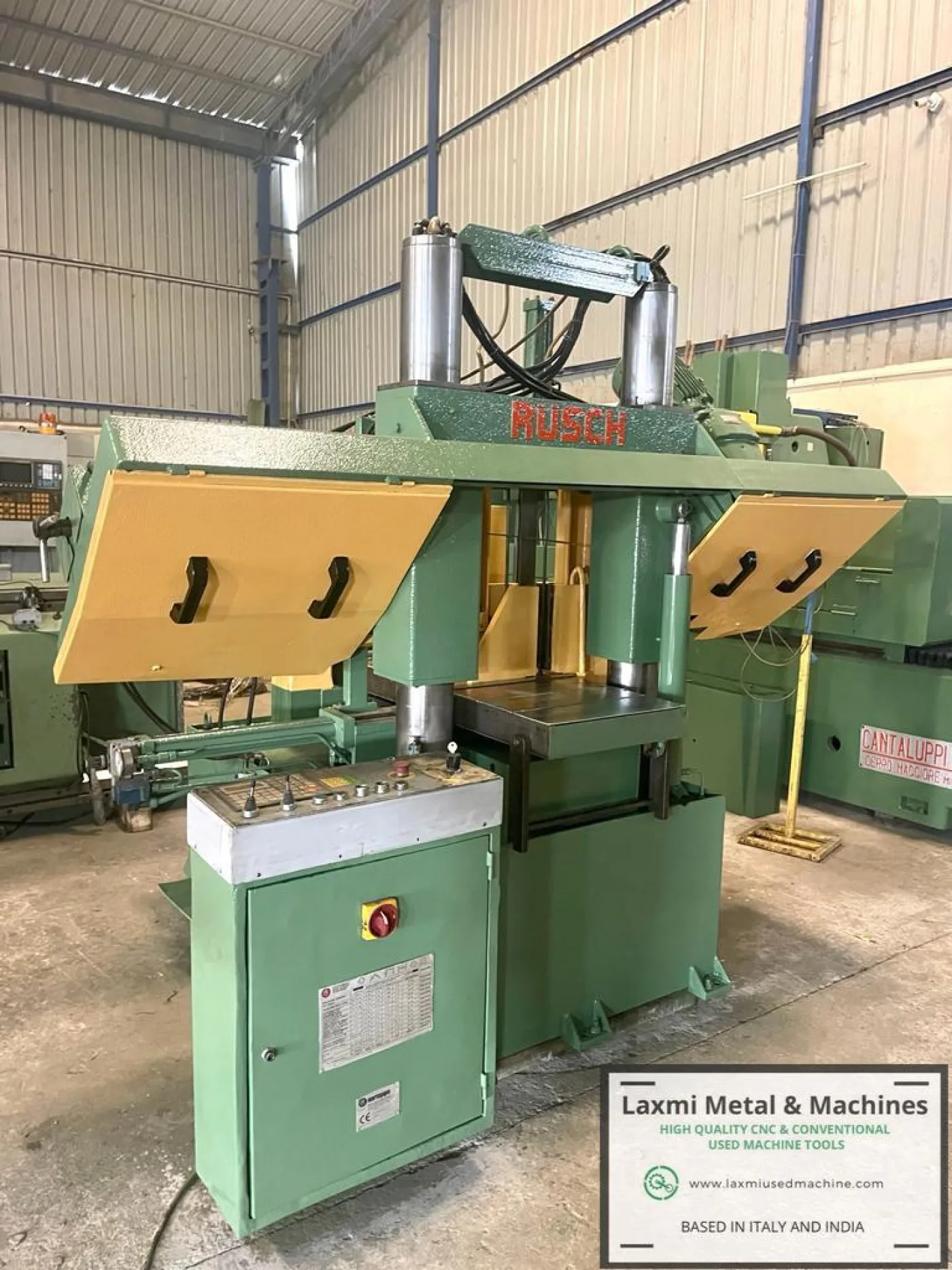 DOUBLE COLUMN BANDSAW, RUSCH SCORTEGAGNA - 420A - Laxmi Metal & Machines, Rohtak - 4