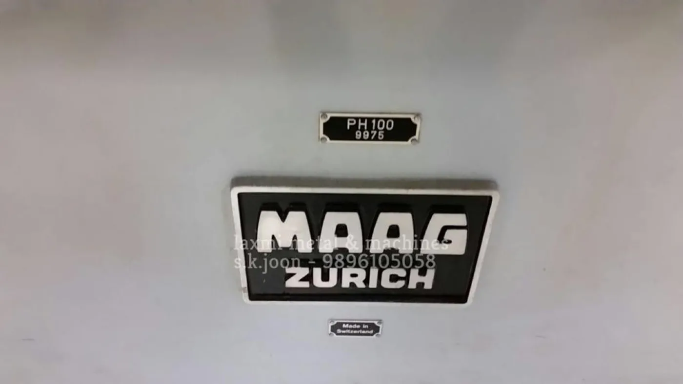 GEAR TESTER, MAAG - PH 100 - Laxmi Metal & Machines, Rohtak - 2