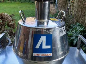 L'Air Liquide Small Nitrogen tank RCB 21