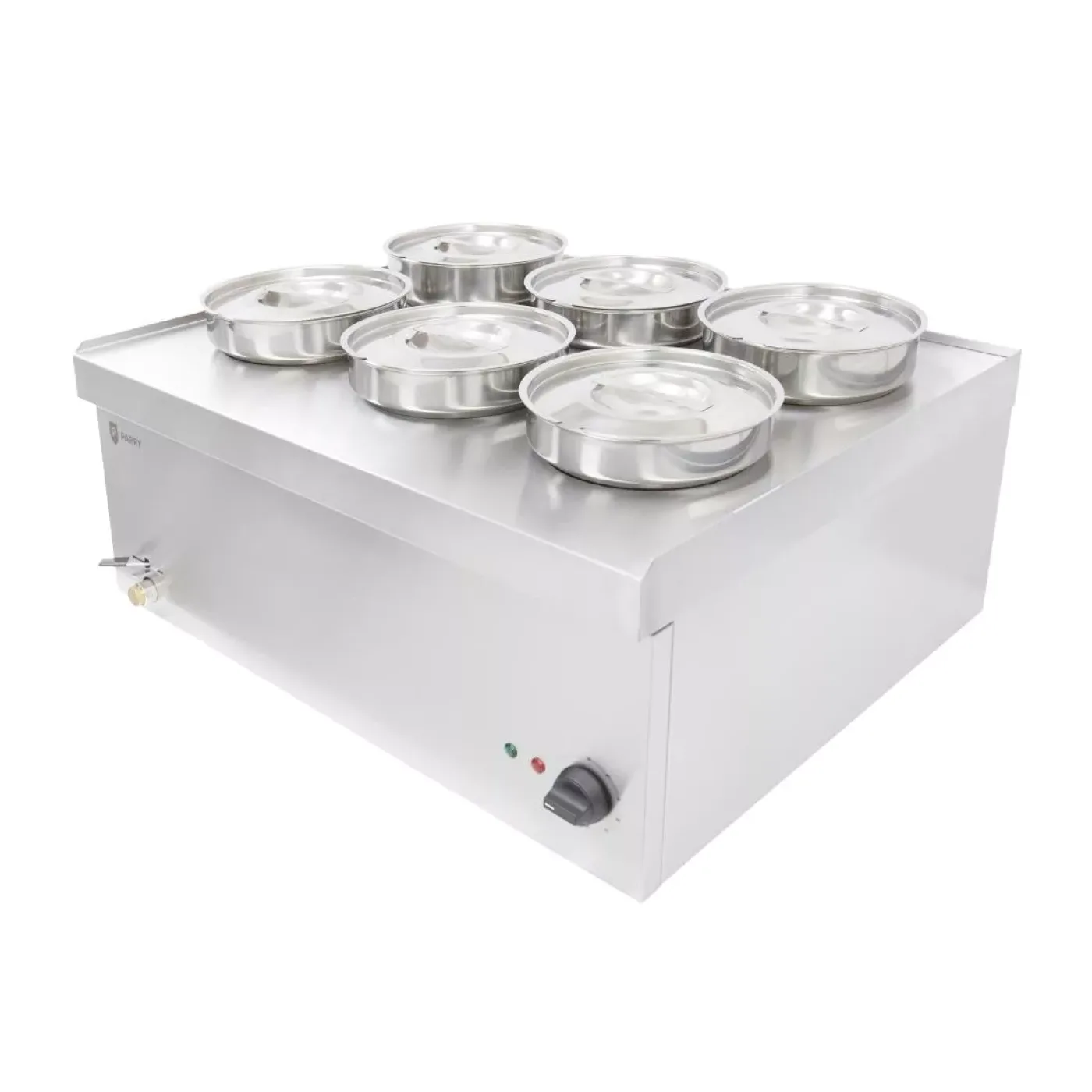 Parry 6 Pot Bain Marie NPWB6 - islandcatering - 2