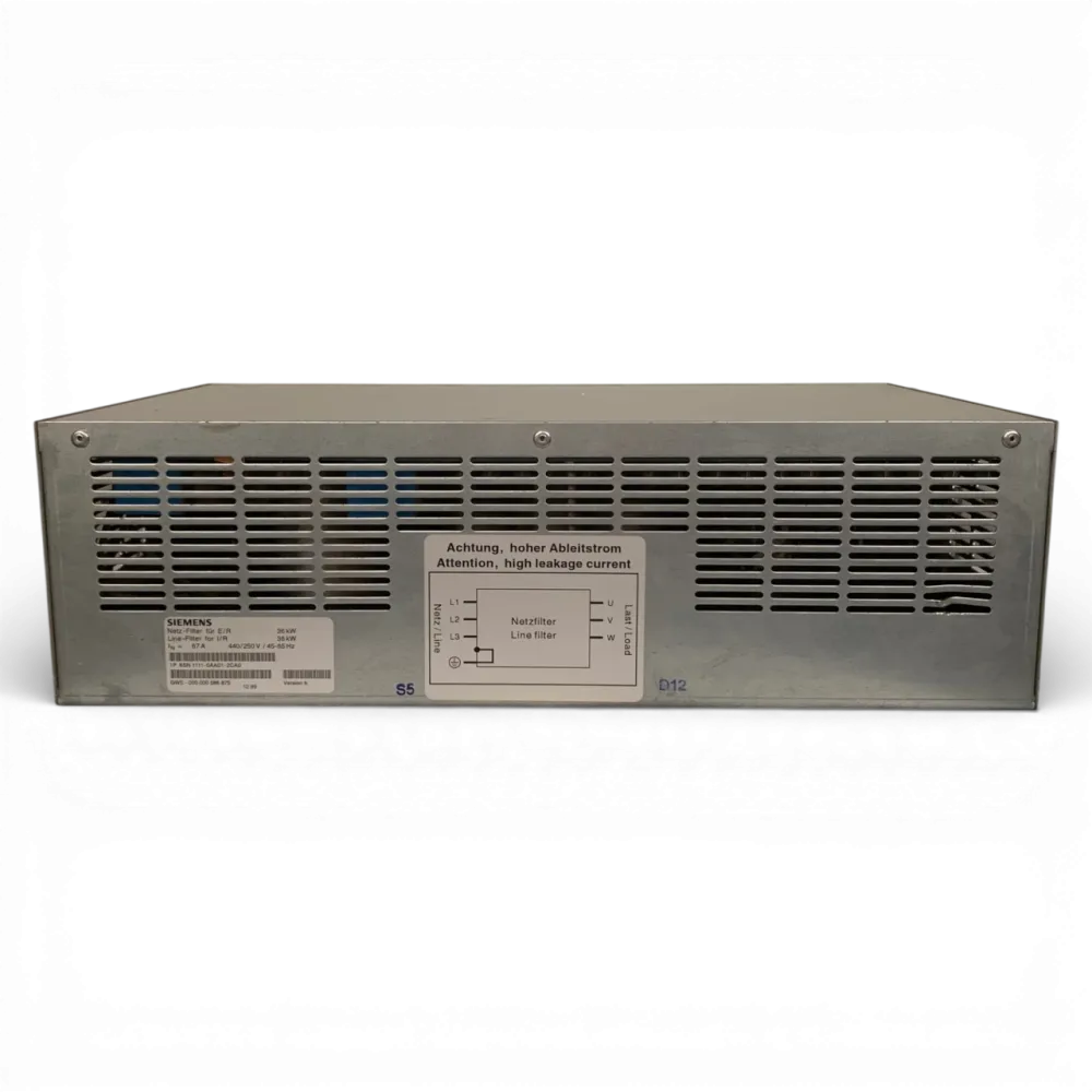 SIEMENS Netz-Filter (I/R) 36kW 6SN111-0AA01 Art.-Nr. 6SN111-0AA01