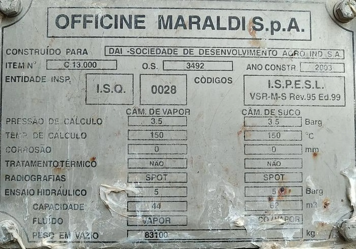 OFFICINE MARALDI 3192 - 3