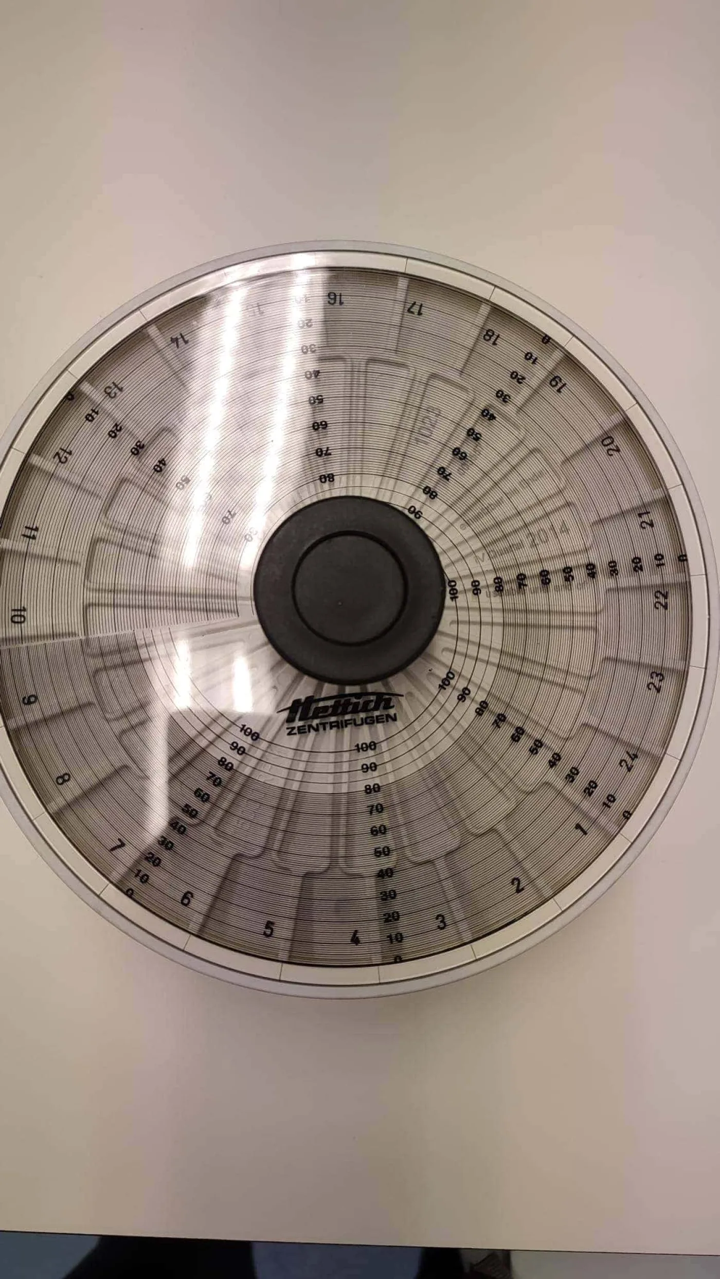 Hettich 1023 hematocriet rotor - 1