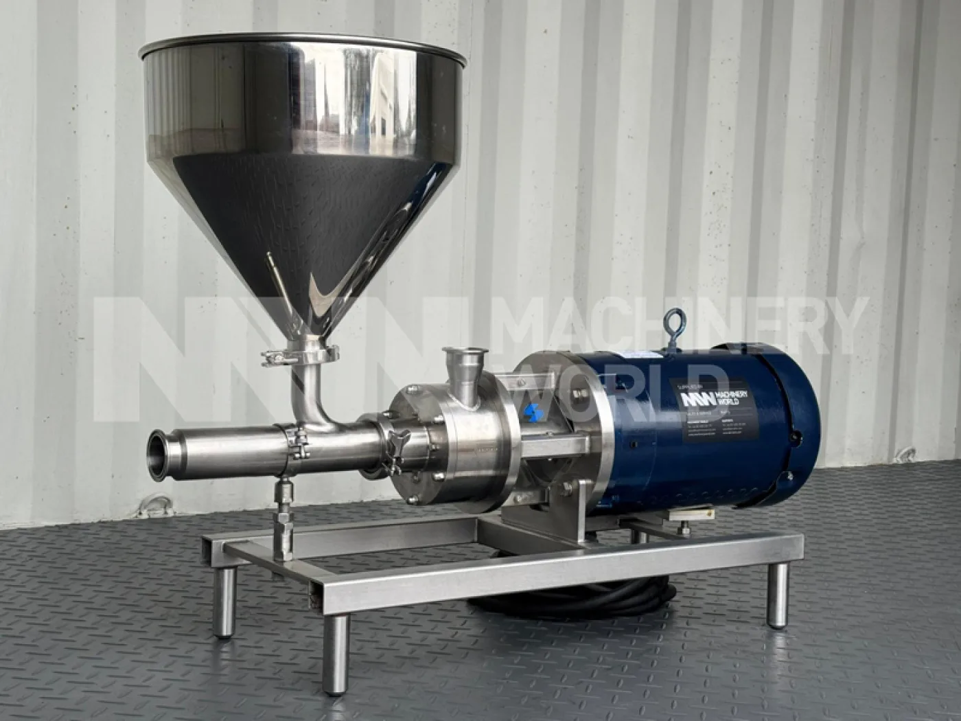 7.5HP Silverson FMX25 Flash Mix Inline High Shear Liquid Powder Blender Dissolver Mixer - 1